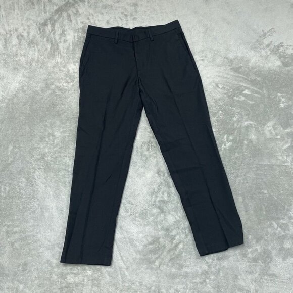 Kenneth Cole Mens Slim Fit Pants Black Size 36x30 Performance Fabric a0050 - Picture 1 of 9